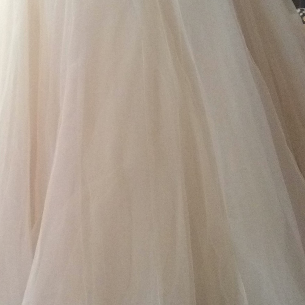 Justin Alexander Sweetheart Gown and Veil. - Picture 6 of 13
